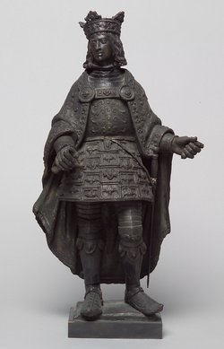 Friedrich der Schöne, Statue, Statuette, Terracotta