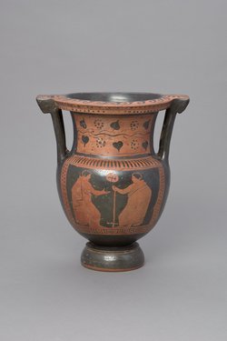 Mänade und Satyr