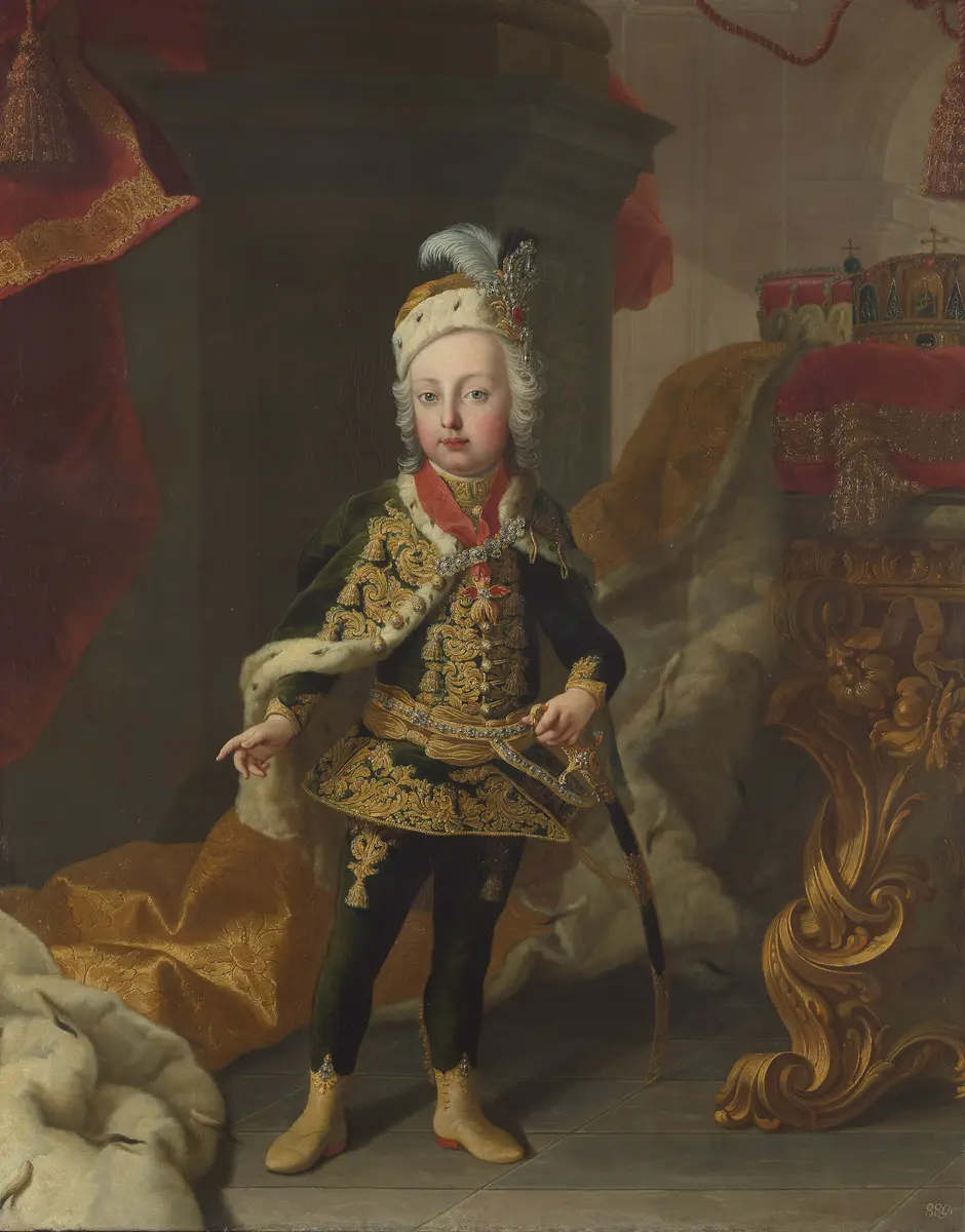 Joseph II. (1741-1790) als Kind