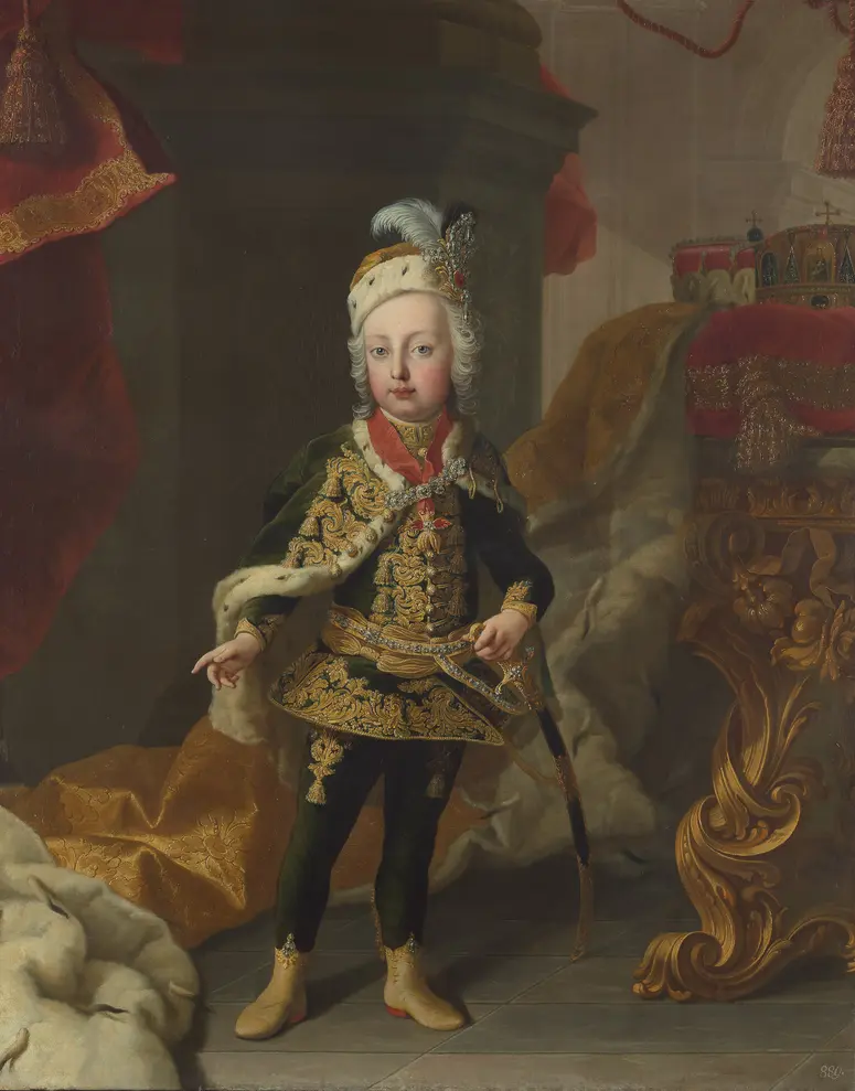 Joseph II. (1741-1790) als Kind