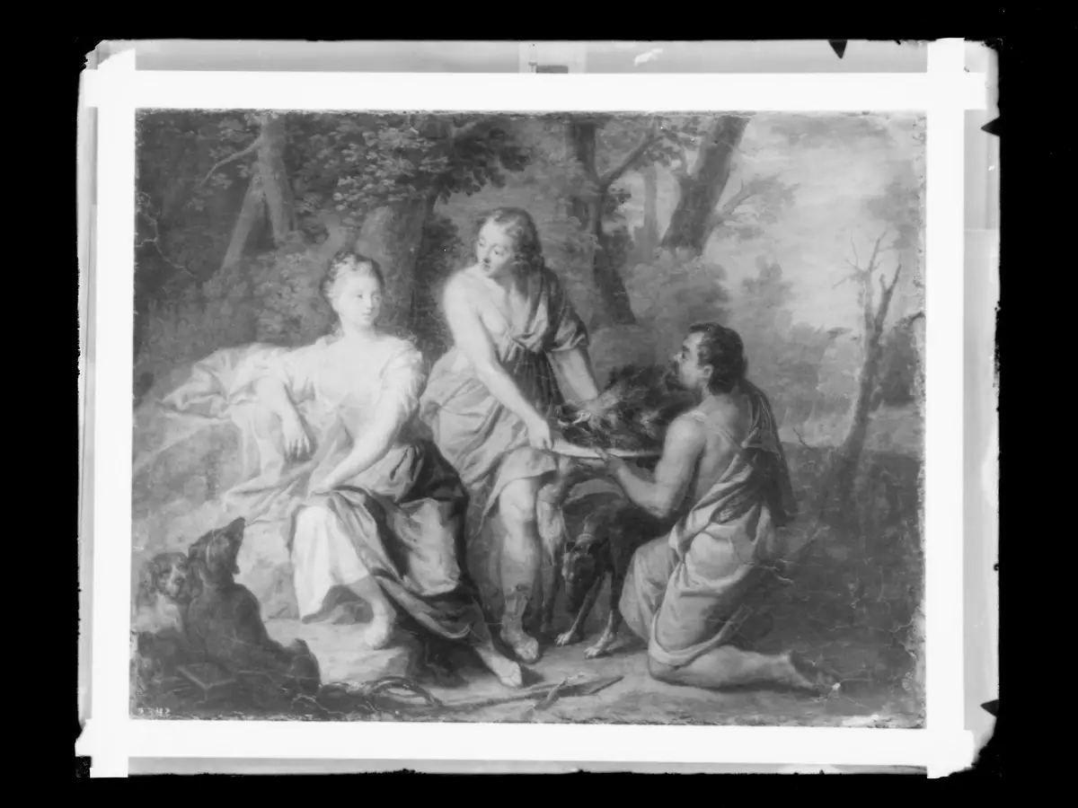 Jagdbeute der Diana (Nach der Eberjagd)