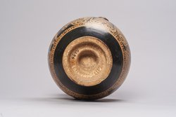 Halsamphora mit Deckel: Satyrn und Mänaden // Mädchen mit Tympanon