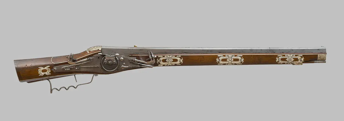 Doppelläufiges Radschlossgewehr