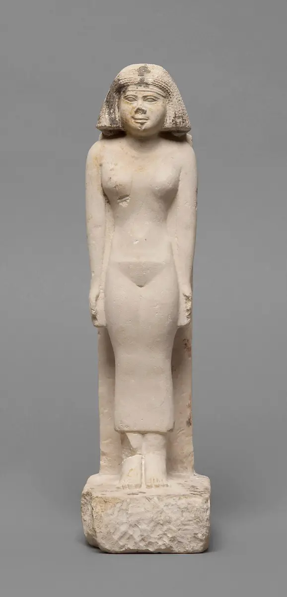 Stehende Frau