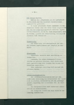 Dienstbestimmungen für das Aufsichtspersonal in den Sammlungen