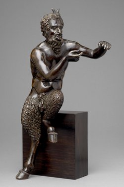 Sitzender Pan; Fragment aus der Gruppe "Pan und Daphnis"