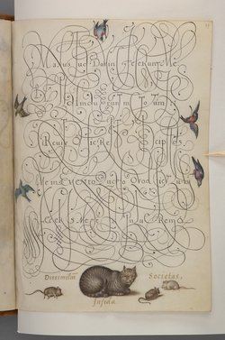 Schriftmusterbuch; 127 Blatt Pergament