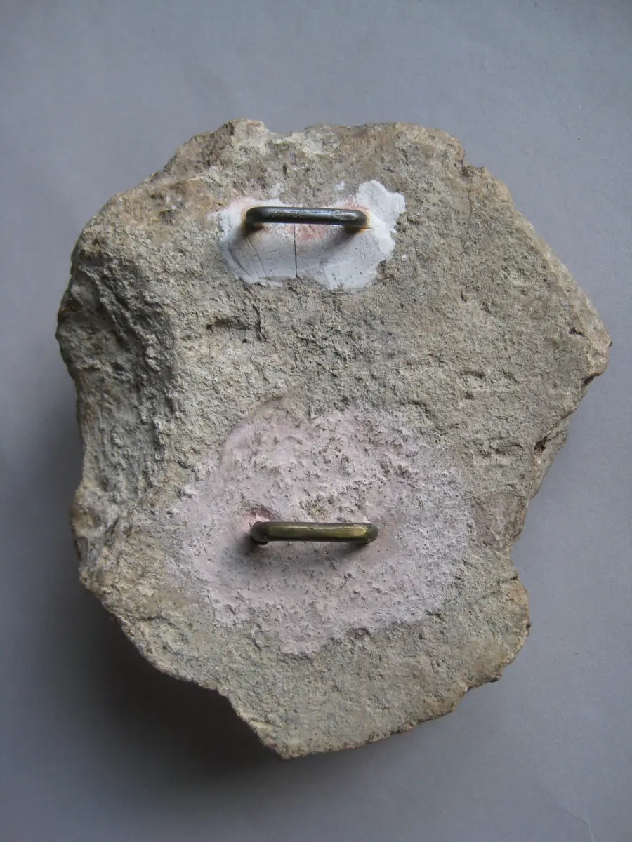 Fragment einer Krönung(?): Bacchischer Kopf