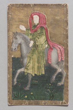 54 Spielkarten des "Ambraser Hofjagdspieles"