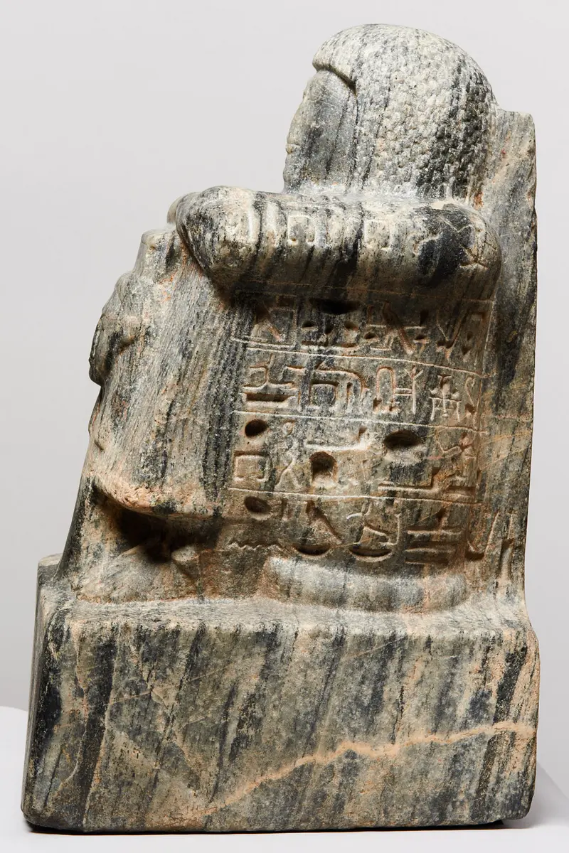 Sistrophore Hockerstatue des Chai-hapi
