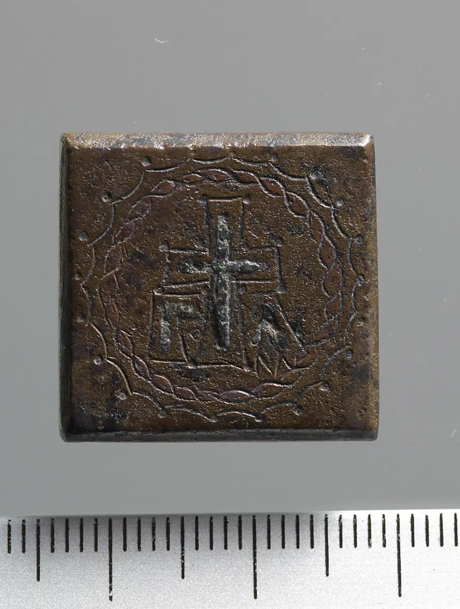 1 Unze, Kreuz im Kranz