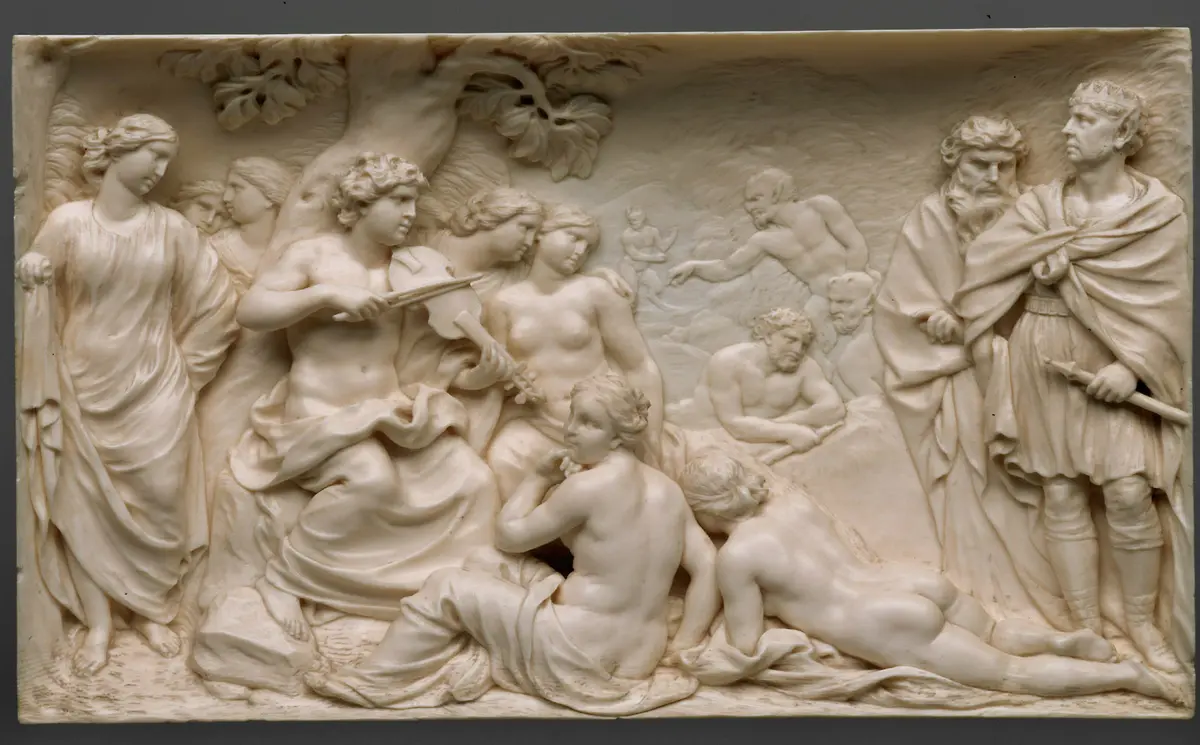 Apollo und die Musen (Das Urteil des Midas)