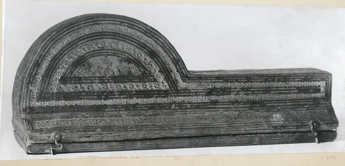 Lederetui für ein Artilleriebesteck