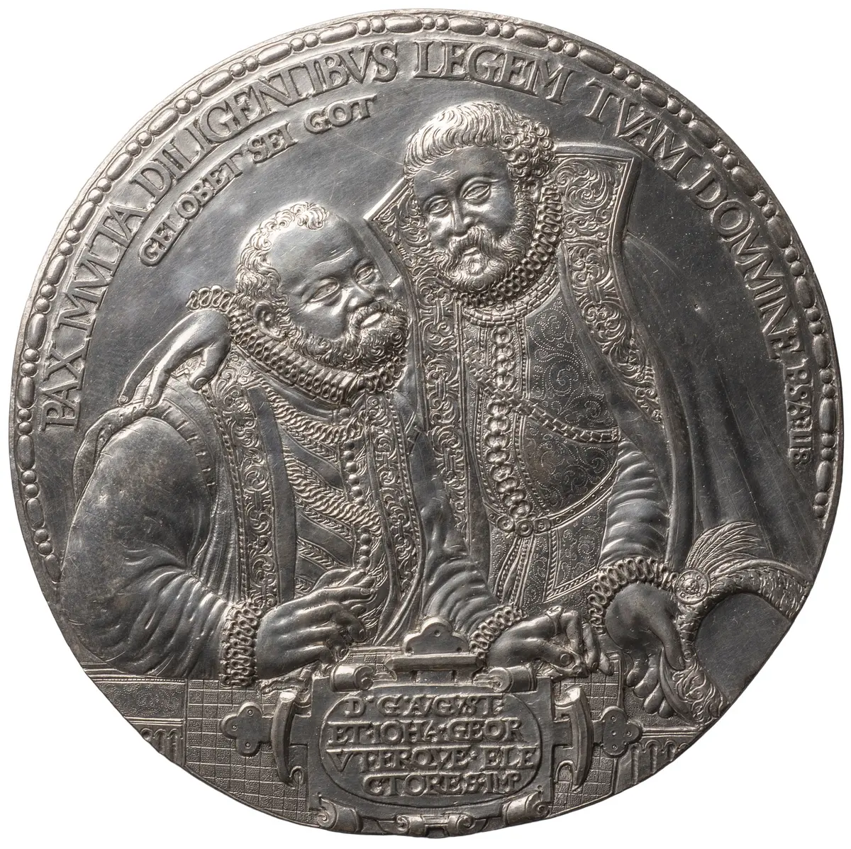 Sachsen und Brandenburg: August von Sachsen und Johann Georg von Brandenburg