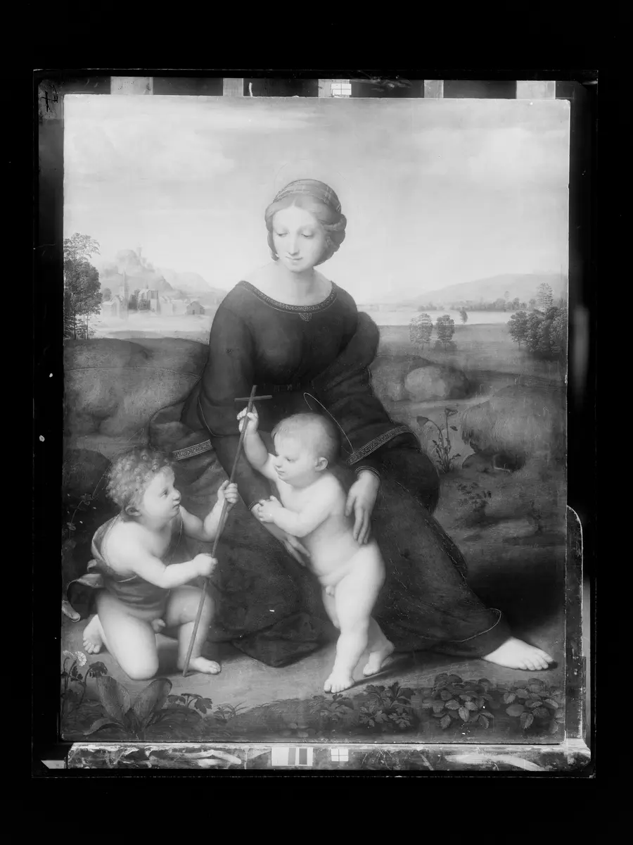 Madonna im Grünen