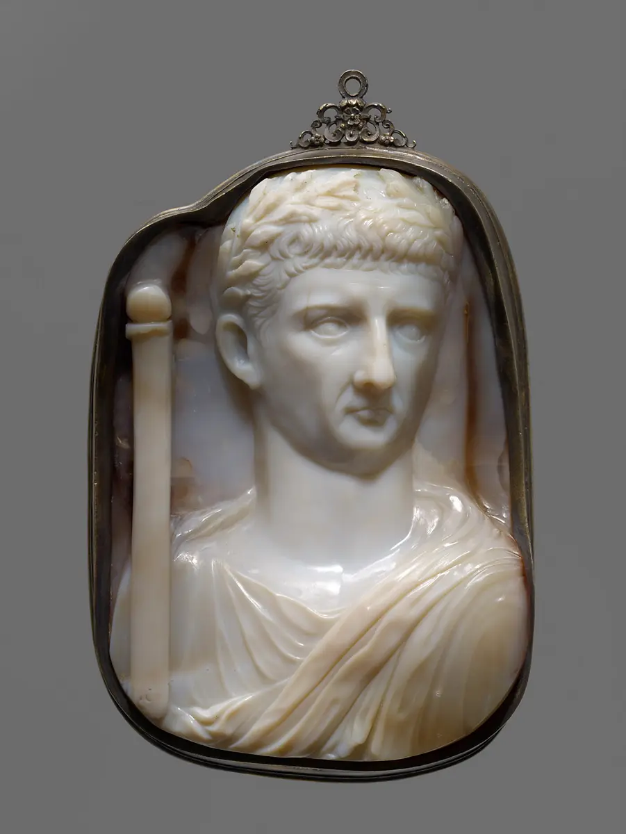Porträtbüste des Kaisers Claudius