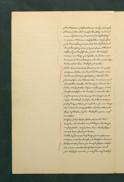 handschriftliche Dienstordnung für Museumsaufseher