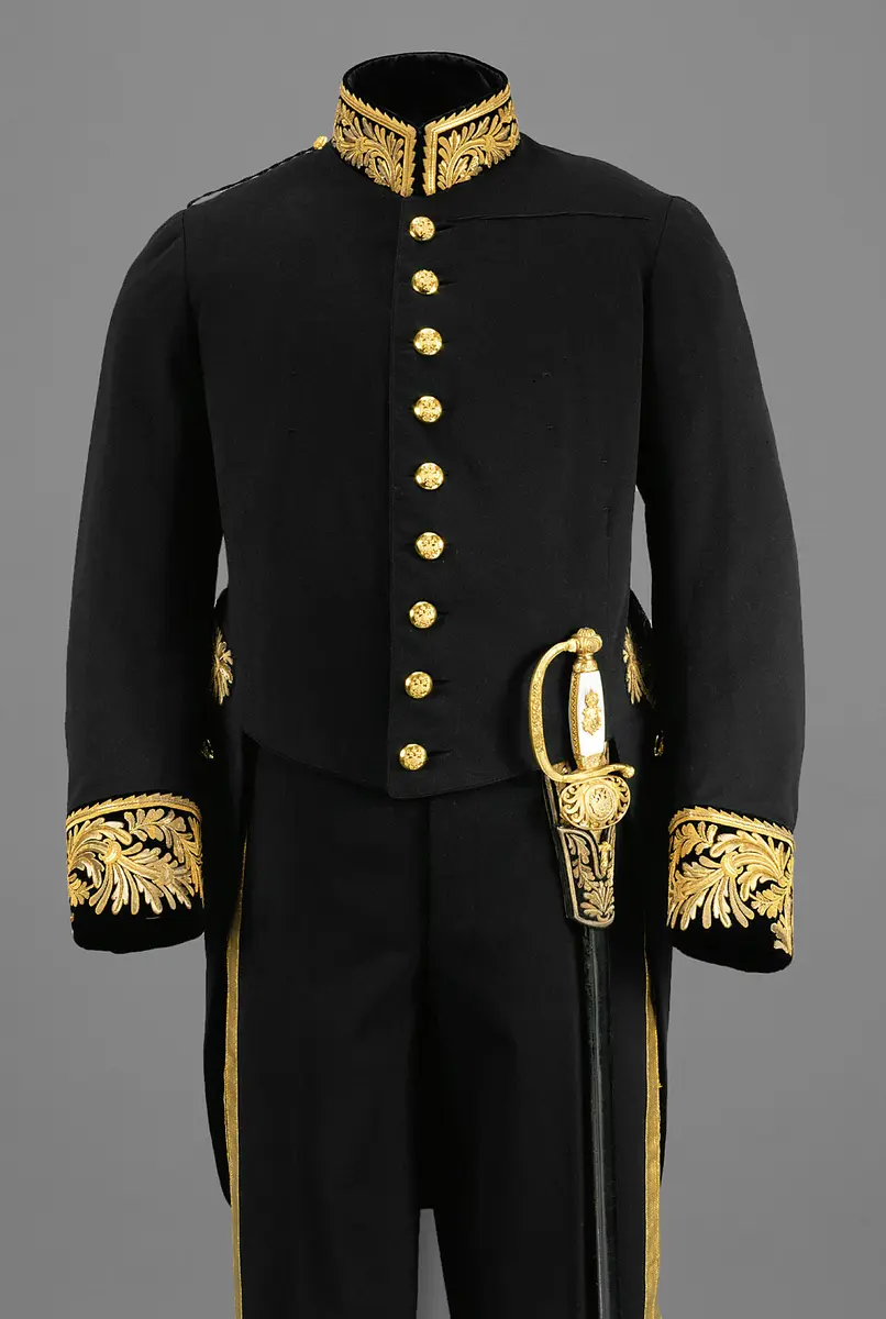 Campagne-Uniform eines Gesandten