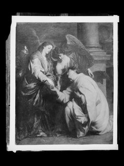 Mystische Verlobung des heiligen Hermann Joseph mit Maria