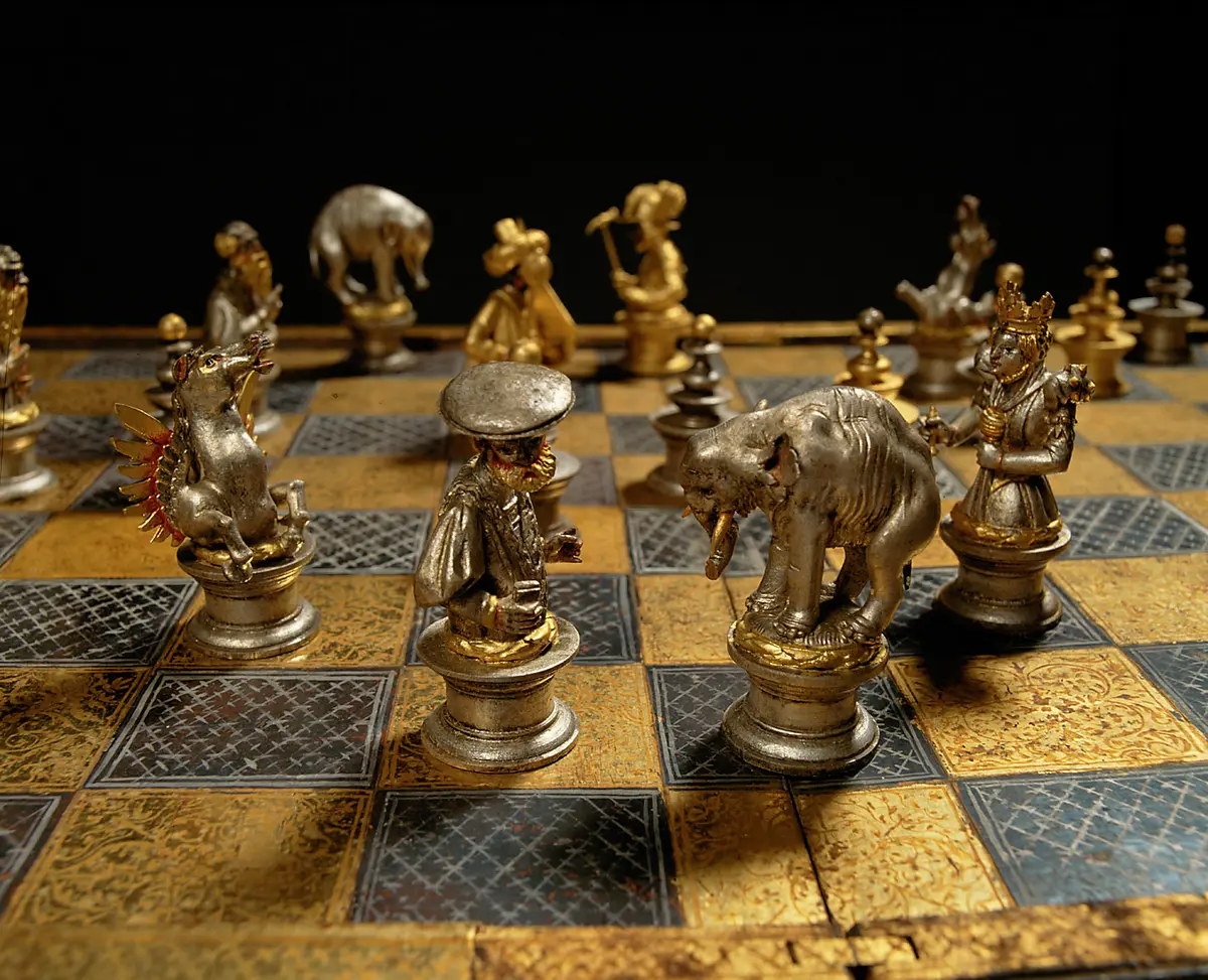 Spielbrett für Schach