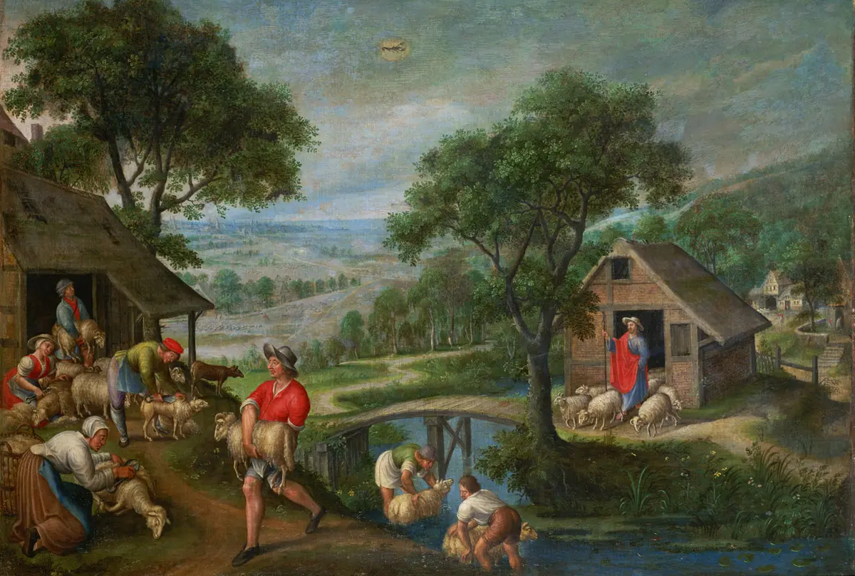 Gleichnis von Christus als guter Hirte (Juni)