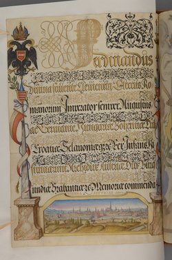 Schriftmusterbuch; 127 Blatt Pergament