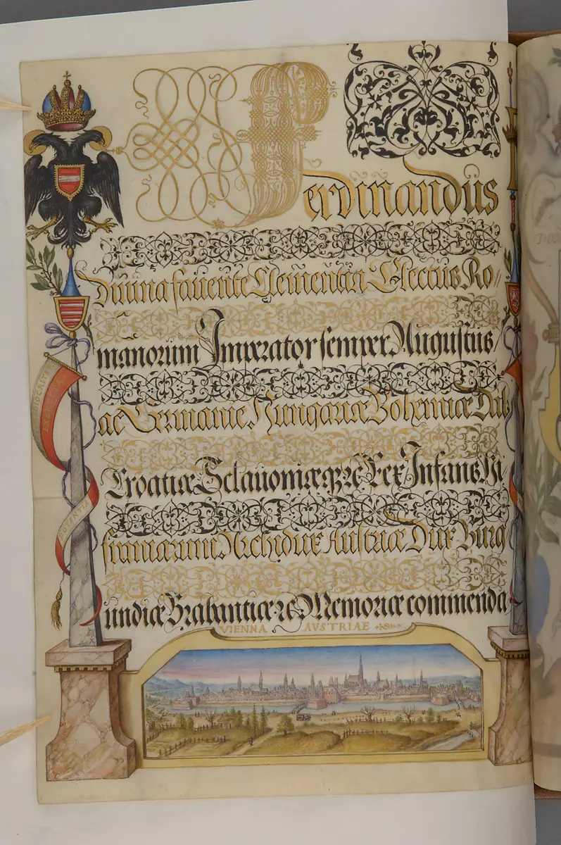 Schriftmusterbuch; 127 Blatt Pergament