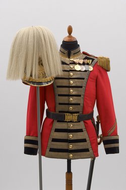 Court service uniform of an officer of the Trabant Life Guards