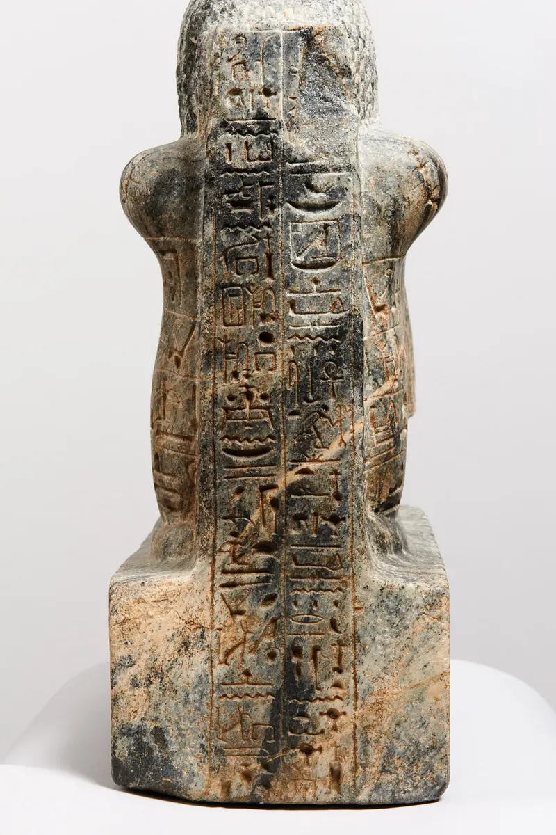Sistrophore Hockerstatue des Chai-hapi