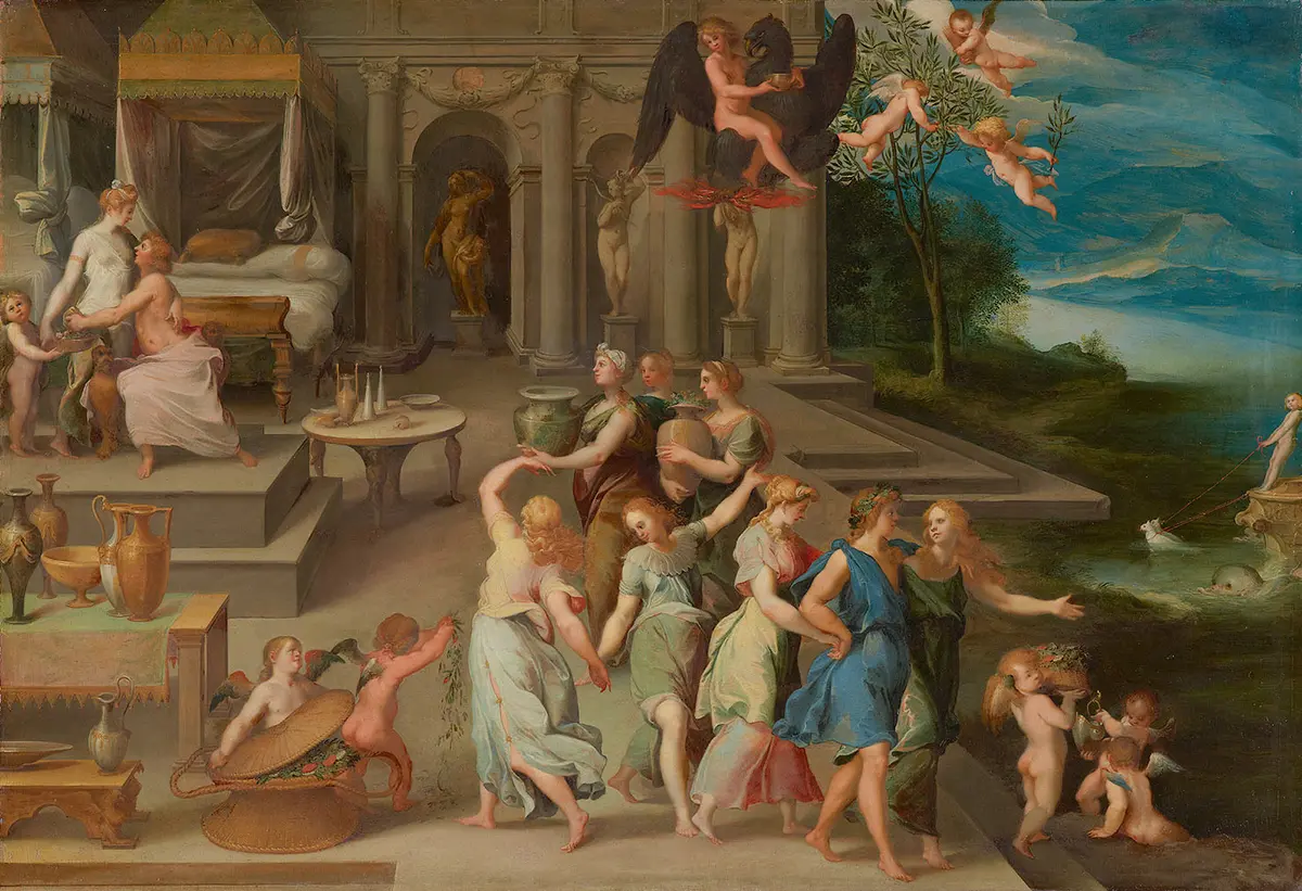 Mythologische Hochzeit