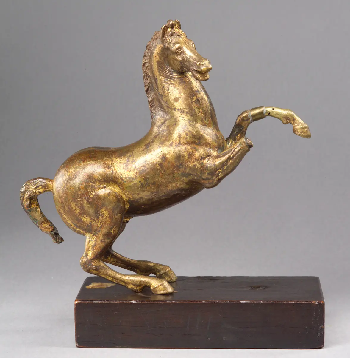 Pferd, Bronze, Kleinbronze, Pferd in der Levade