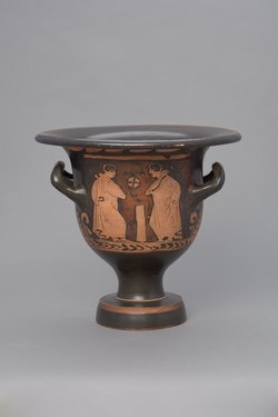 Mänade und Satyr