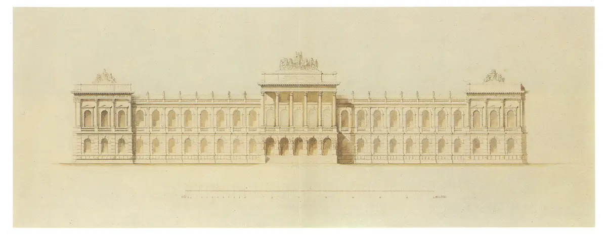 Fassade eines der beiden Hofmuseen