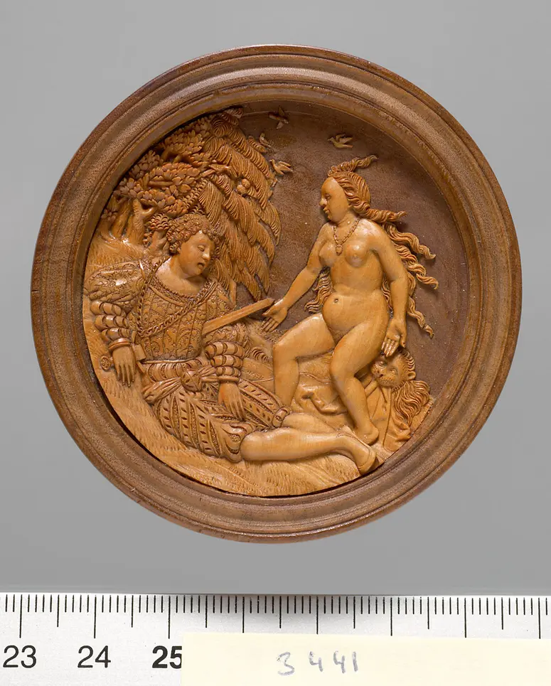 Pyramus und Thisbe; Spielstein für das Brettspiel für den