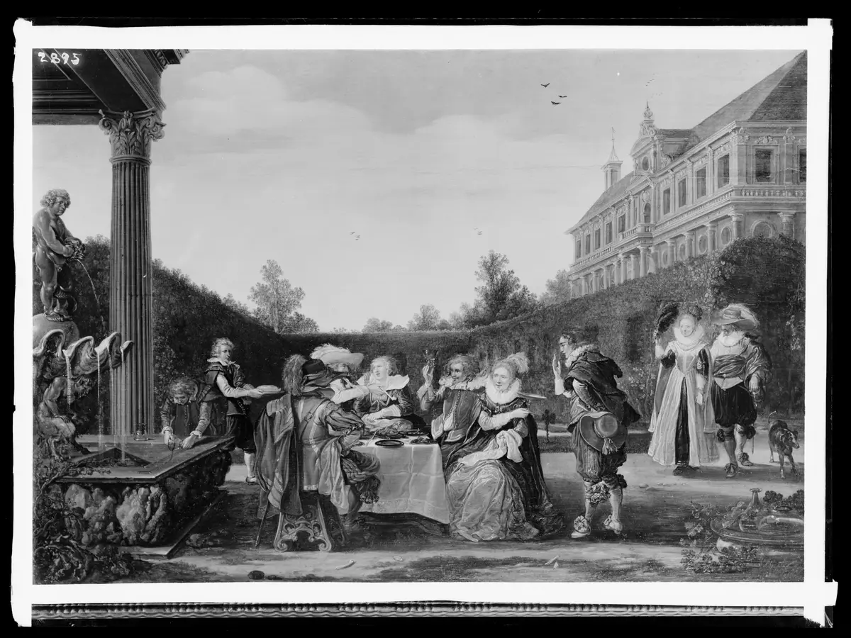 Festmahl im Schlosspark