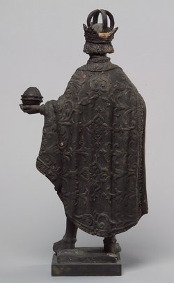 König Albrecht I. von Habsburg, Statue, Statuette, Terracotta