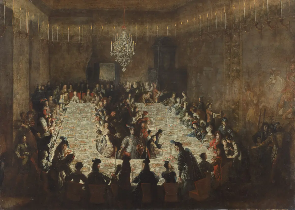 Hoftafel unter Kaiser Leopold I. (1640-1705)