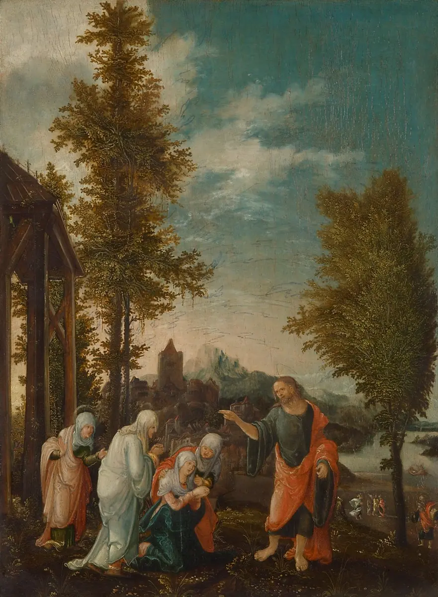 Abschied Christi von den Frauen
