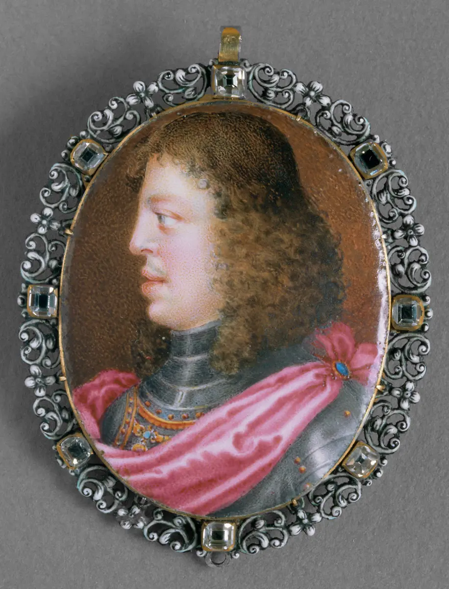 Medaillon mit dem Brustbild Erzherzog Sigismund Franz v. Tirol