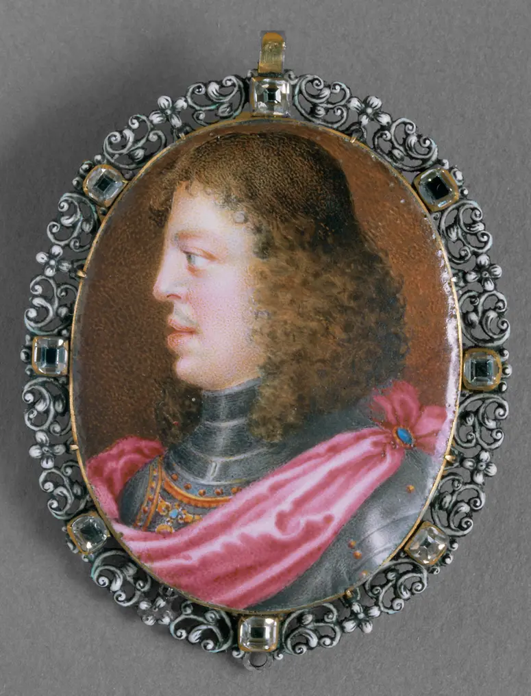 Medaillon mit dem Brustbild Erzherzog Sigismund Franz v. Tirol