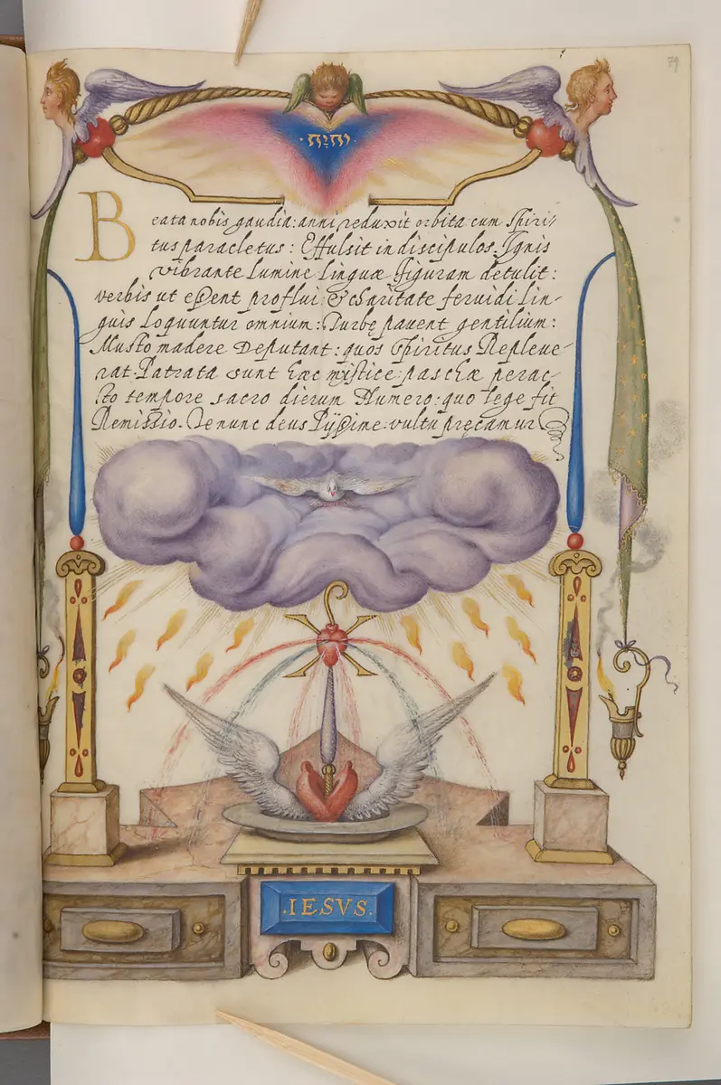 Schriftmusterbuch; 127 Blatt Pergament