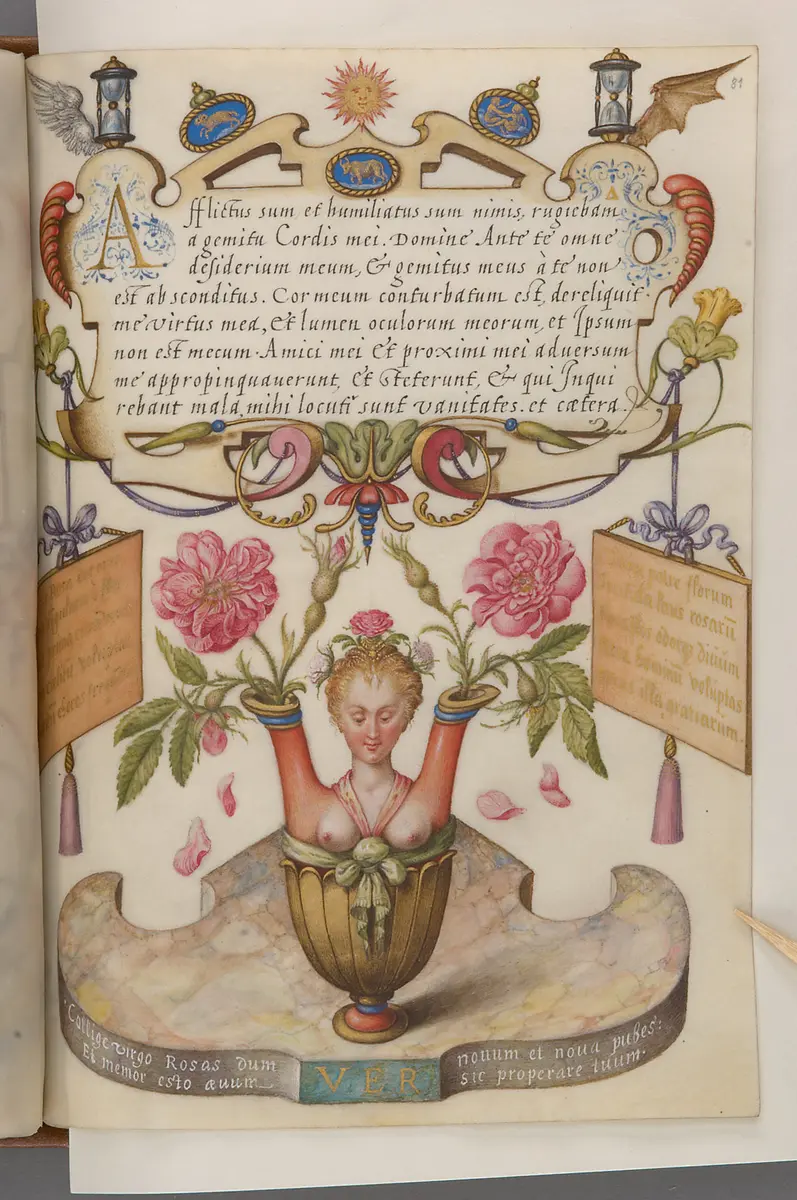 Schriftmusterbuch; 127 Blatt Pergament