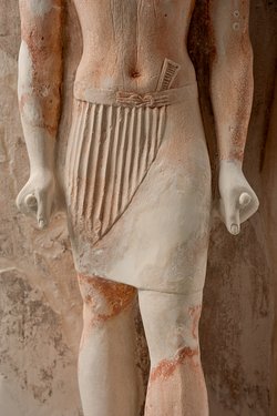 Gruppenstandbild des Hetep-seschat und einer Frau