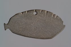 Miniaturpalette in Fischform