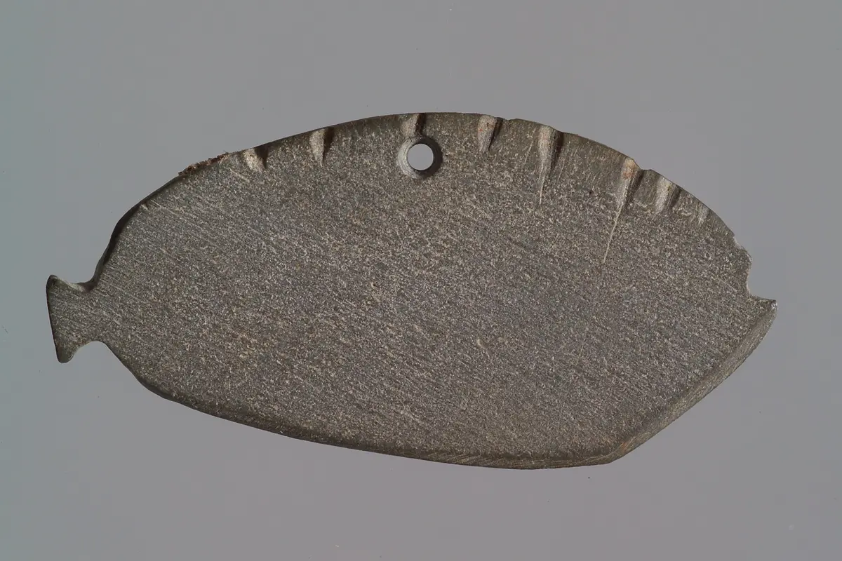 Miniaturpalette in Fischform