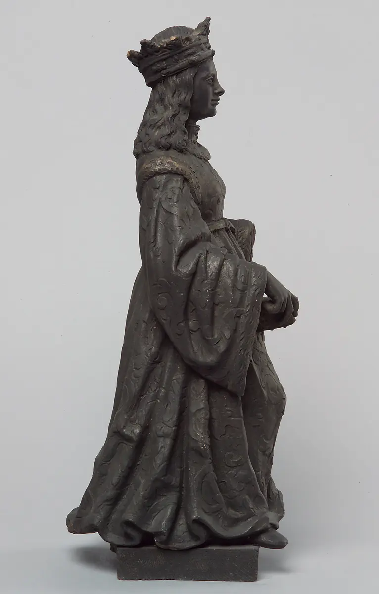 Eleonore von Portugal, Statue, Statuette, Terracotta