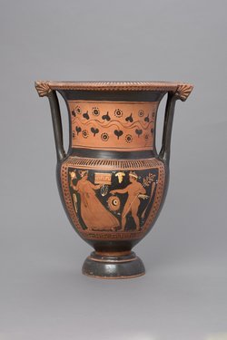 Frau und Satyr