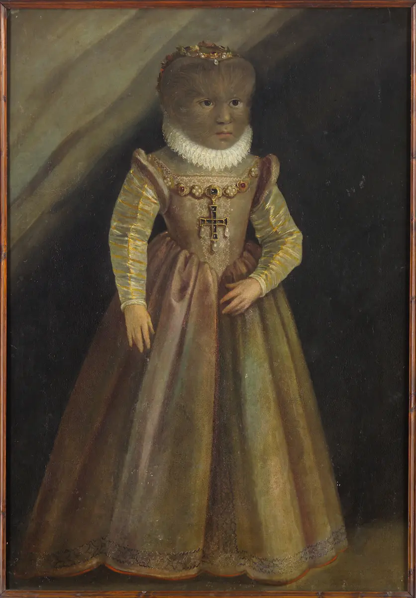 Madeleine Gonzales, Madeleine Gonsalez, Tochter des Haarmenschen Pedro Gonzales (Gonsalvus), Tochter des Haarmannes, geb. 1574