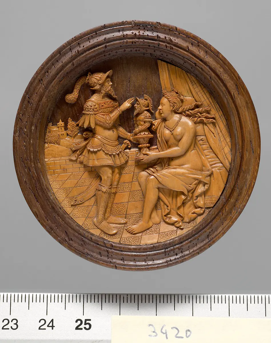 Jason und Medea; Spielstein für das Brettspiel für den 
