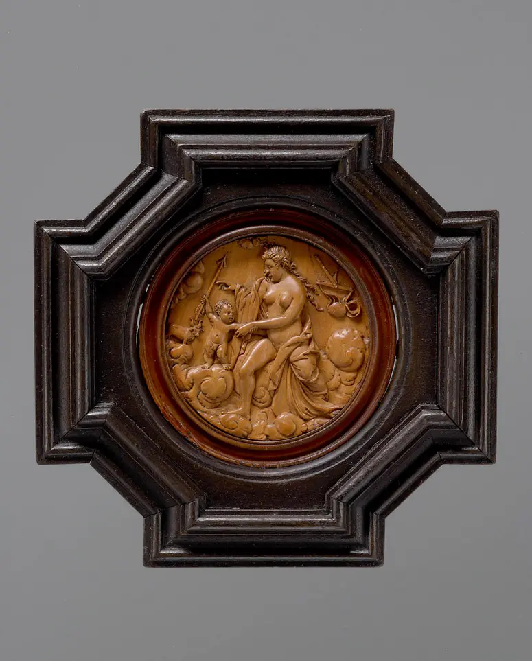 Gaming Piece showing Venus and Amor